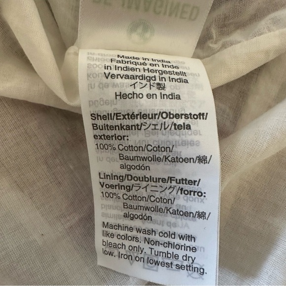 J. Crew Tiered in floral vine block print White Midi Dress Size M - Picture 10 of 12